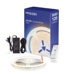 Noxion LED Strip Naga 5 Meter Complete Set - Smart Wifi - 24V - 120LEDs/m - 9.6W/m - 930-965 Tunable White | 8mm - IP20 - Best Colour Rendering - SMD2835