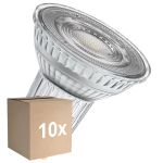 Multipack 10x Ledvance LED Spot GU10 PAR16 3.7W 350lm 36D - 930 Warm White | Best Colour Rendering - Dimmable - Replaces 35W