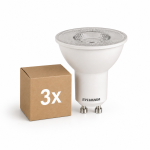 Multipack 3x Sylvania RefLED ES50 LED Spot GU10 PAR16 345lm 36D - 830 Warm White | Replaces 35W