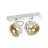 SLV Kalu Spot Aluminium White Round | Suitable for 2x GU10 (AR111) 