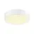 SLV Medo Pro 30 Wall and Ceiling Light Aluminium White Round 10W 1250lm - 930-940 CCT | IP50 - Best Colour Rendering - Dali Dimmable 