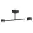 Emibig Ceiling Light Halo Steel Black | Suitable for 2x GX53 - Max 8W