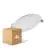 Multipack 4x Ledvance LED Downlight Comfort DN105 6W 420lm 120D - 830 Warm White | 118mm 