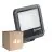Multipack 4x Ledvance LED Floodlight Aluminium Black 69W 10000lm 100D - 840 Cool White | IP66 - Light Sensor - Symmetrical
