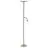 Eglo Floor Lamp Conivarino Steel Brushed Brass, Black 30.5W 3150lm - 827 Extra Warm White | Dimmable