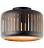 Brilliant Tyas Ceiling Light Metal Black Gold | 270mm - Suitable for 1x E27