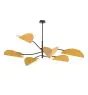 Emibig Ceiling Light Lotus Steel Black | Suitable for 6x E14 - Max 10W