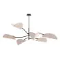 Emibig Ceiling Light Lotus Steel Black | Suitable for 6x E14 - Max 10W